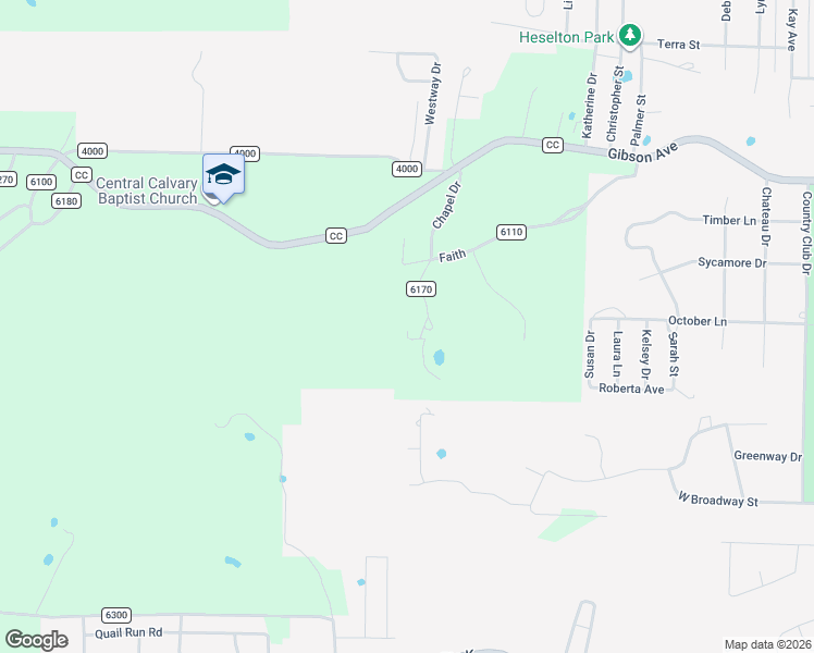 map of restaurants, bars, coffee shops, grocery stores, and more near 1233-1239 Chapel Drive in West Plains