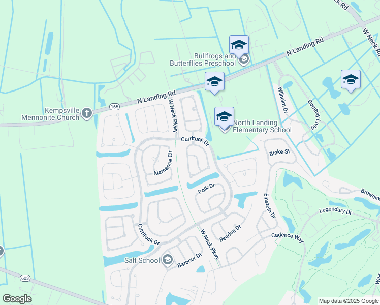 map of restaurants, bars, coffee shops, grocery stores, and more near 2600 Loudoun Street in Virginia Beach