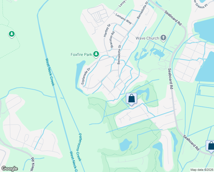 map of restaurants, bars, coffee shops, grocery stores, and more near 2704 Renaissance Way in Virginia Beach