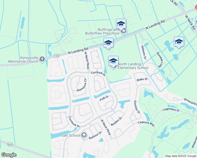 map of restaurants, bars, coffee shops, grocery stores, and more near 2608 Loudoun Street in Virginia Beach