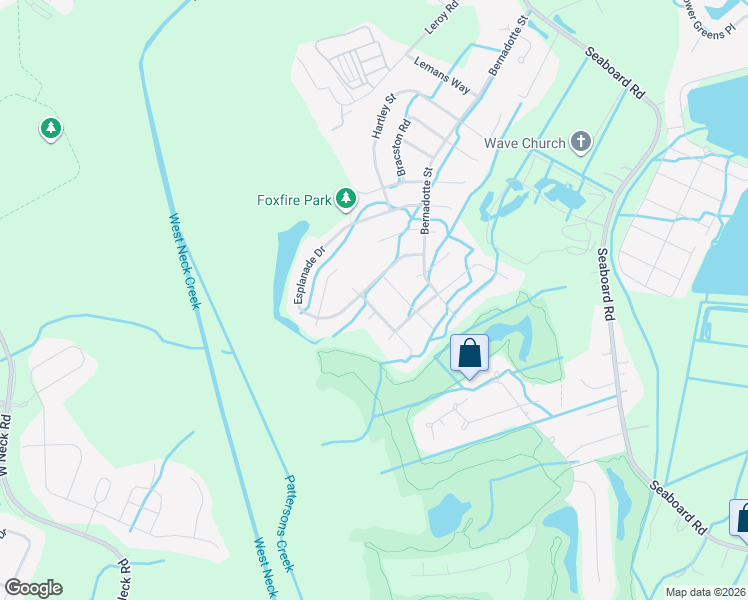 map of restaurants, bars, coffee shops, grocery stores, and more near 2704 Renaissance Way in Virginia Beach