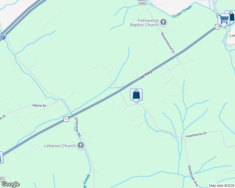 map of restaurants, bars, coffee shops, grocery stores, and more near 28200 Hawthorne Drive in Meadowview