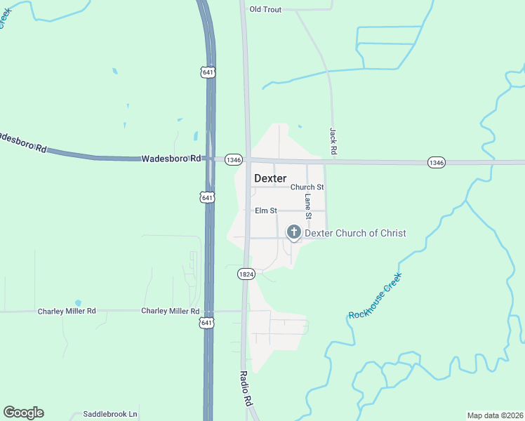 map of restaurants, bars, coffee shops, grocery stores, and more near 17-99 Elm Street in Dexter