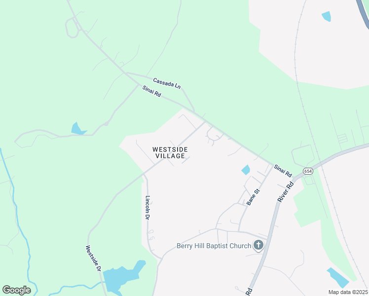 map of restaurants, bars, coffee shops, grocery stores, and more near 1000 East Bishop Drive in South Boston