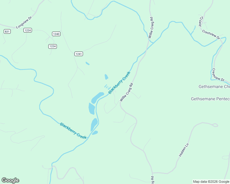 map of restaurants, bars, coffee shops, grocery stores, and more near 60 Willie Craig Road in Bassett