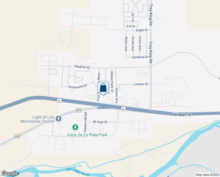 map of restaurants, bars, coffee shops, grocery stores, and more near 4601 Summer Wind Lane in Farmington