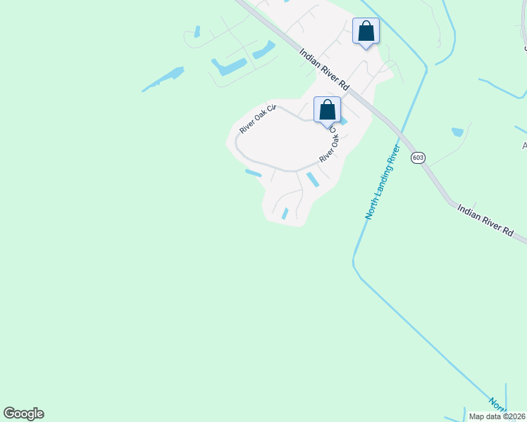 map of restaurants, bars, coffee shops, grocery stores, and more near 2628 Cypress Vine Ct in Virginia Beach