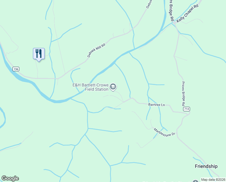 map of restaurants, bars, coffee shops, grocery stores, and more near 35110 Marblestone Drive in Glade Spring