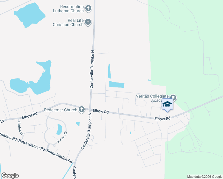 map of restaurants, bars, coffee shops, grocery stores, and more near 1613 Teton Court in Chesapeake