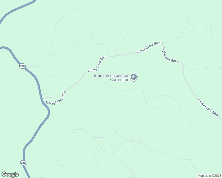 map of restaurants, bars, coffee shops, grocery stores, and more near 282 Southview Drive in Branson