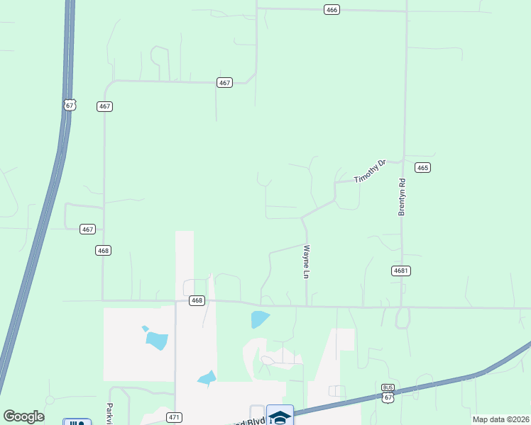 map of restaurants, bars, coffee shops, grocery stores, and more near 3370 Brandyn Avenue in Poplar Bluff