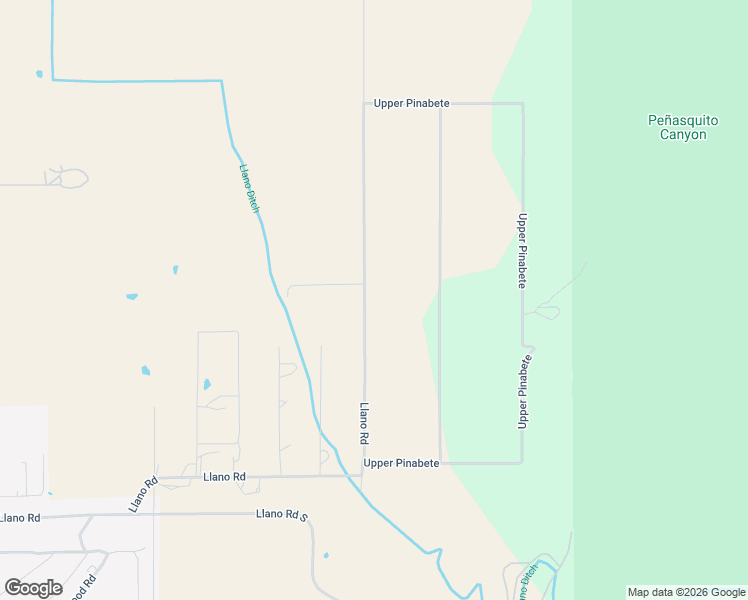 map of restaurants, bars, coffee shops, grocery stores, and more near 250 Llano Road in Questa