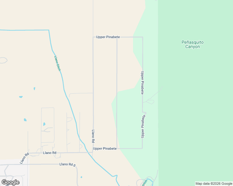 map of restaurants, bars, coffee shops, grocery stores, and more near Lower Pinabete in Questa