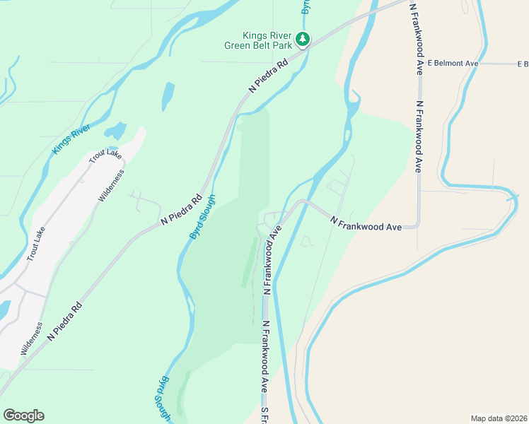 map of restaurants, bars, coffee shops, grocery stores, and more near 325-363 North Frankwood Avenue in Sanger