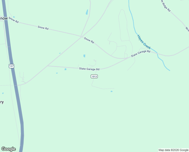 map of restaurants, bars, coffee shops, grocery stores, and more near McKinley Guffey Road in Clinton County