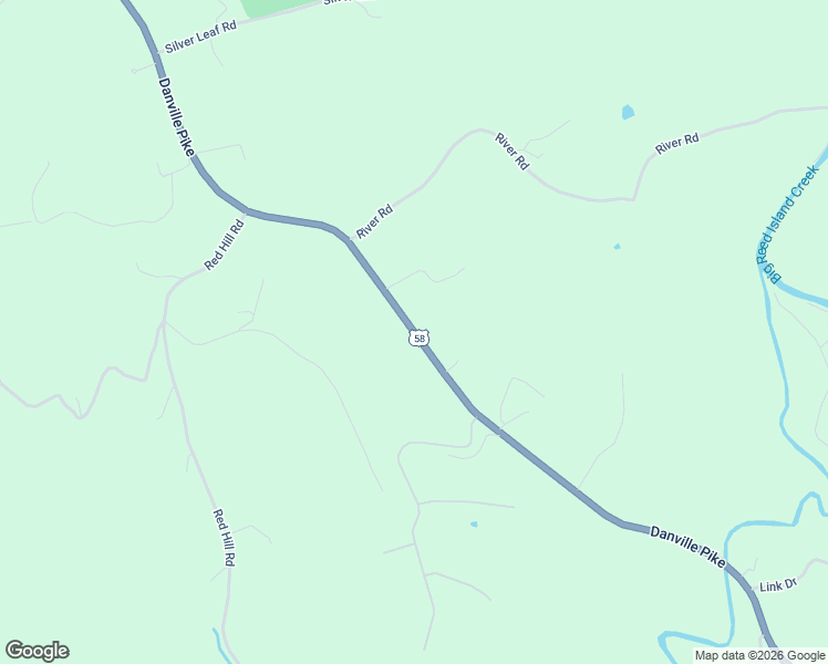 map of restaurants, bars, coffee shops, grocery stores, and more near Danville Pike in Hillsville