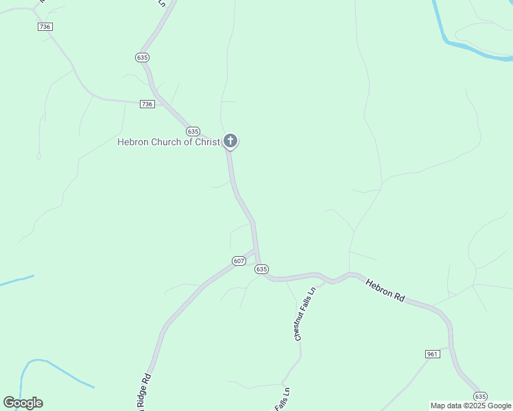 map of restaurants, bars, coffee shops, grocery stores, and more near Hebron Road in Galax