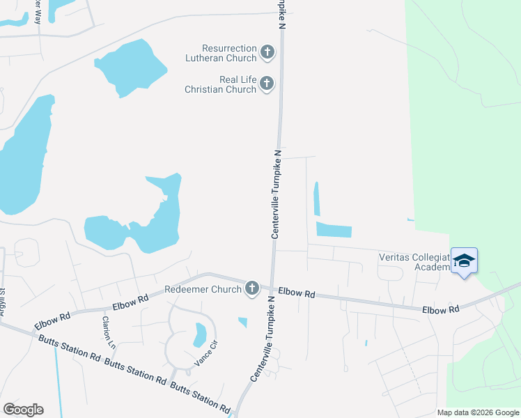 map of restaurants, bars, coffee shops, grocery stores, and more near 716 Centerville Turnpike North in Chesapeake