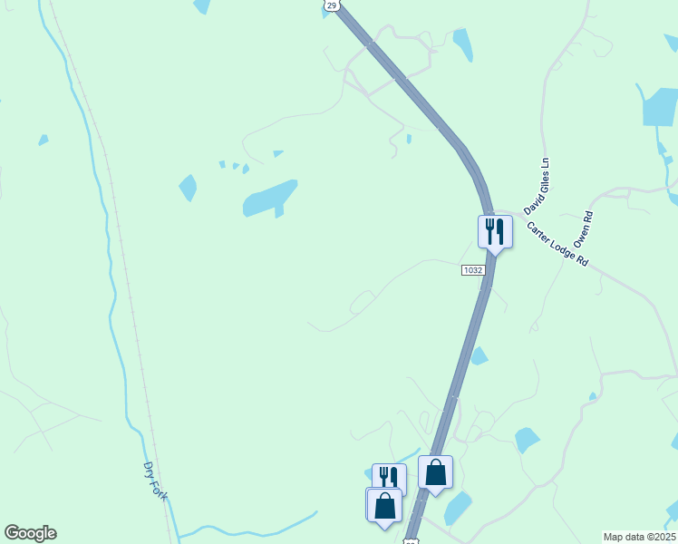 map of restaurants, bars, coffee shops, grocery stores, and more near 535 Tower Lane in Blairs