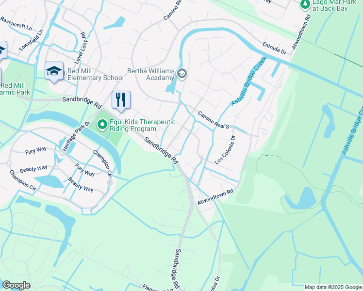 map of restaurants, bars, coffee shops, grocery stores, and more near 904 Corrente Lane in Virginia Beach