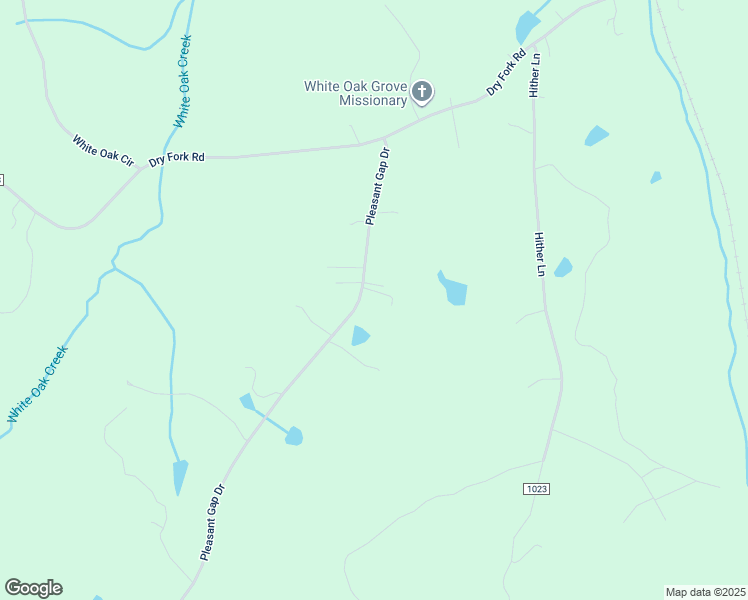 map of restaurants, bars, coffee shops, grocery stores, and more near 513 Pleasant Gap Drive in Dry Fork