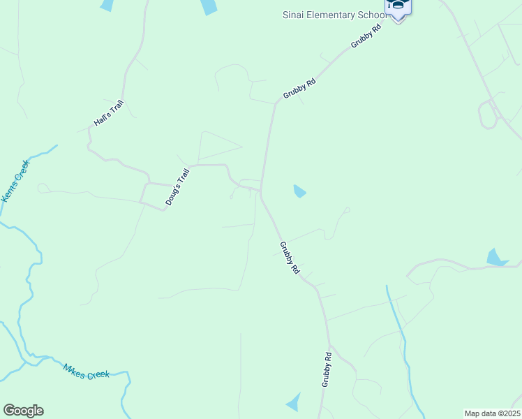 map of restaurants, bars, coffee shops, grocery stores, and more near Grubby Road in Halifax