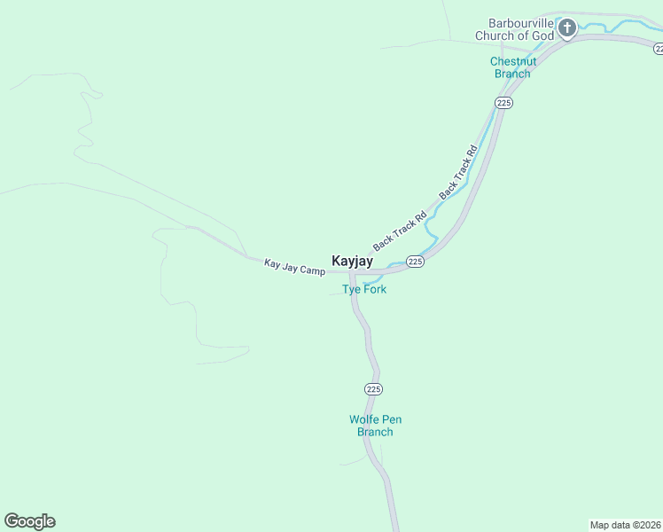 map of restaurants, bars, coffee shops, grocery stores, and more near 60 Kay Jay Camp in Barbourville