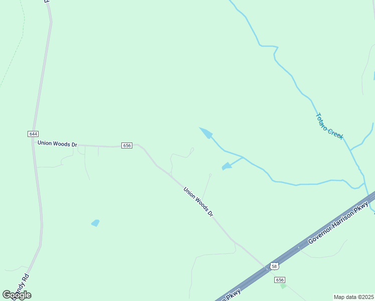 map of restaurants, bars, coffee shops, grocery stores, and more near 715 Union Woods Drive in Brodnax