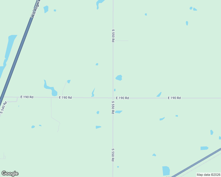 map of restaurants, bars, coffee shops, grocery stores, and more near 55178 East 190 Road in Fairland