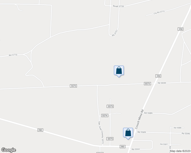 map of restaurants, bars, coffee shops, grocery stores, and more near 54 County Road 5573 in Farmington