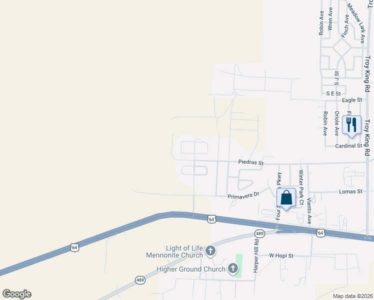 map of restaurants, bars, coffee shops, grocery stores, and more near Starling Lane in Farmington