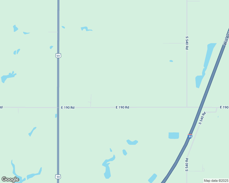 map of restaurants, bars, coffee shops, grocery stores, and more near 53250 East 190 Road in Afton