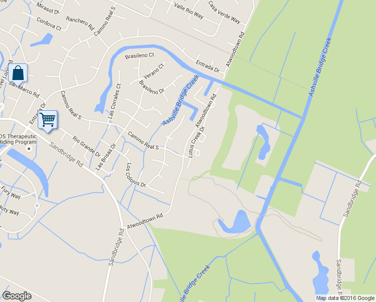 map of restaurants, bars, coffee shops, grocery stores, and more near 2593 Lotus Creek Drive in Virginia Beach