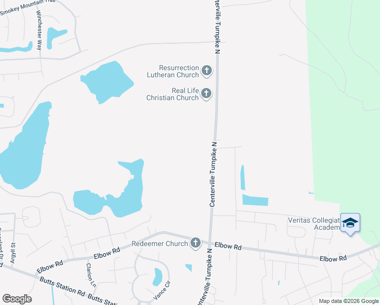 map of restaurants, bars, coffee shops, grocery stores, and more near 736 Centerville Turnpike North in Chesapeake
