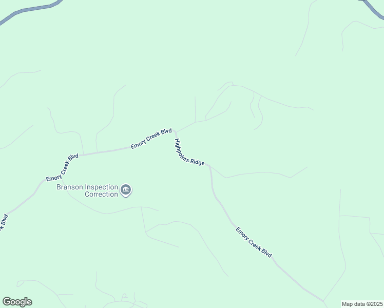 map of restaurants, bars, coffee shops, grocery stores, and more near 1767 Emory Creek Boulevard in Branson