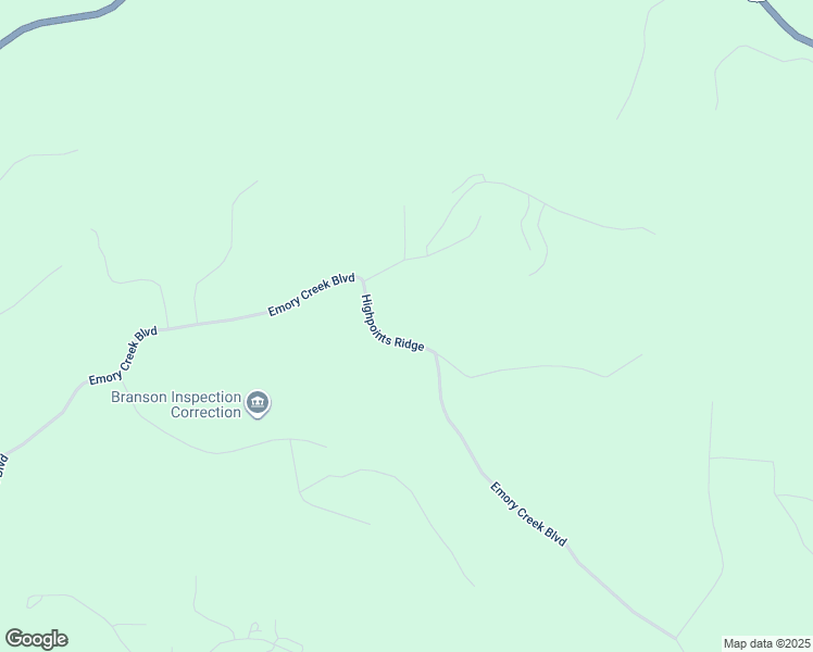 map of restaurants, bars, coffee shops, grocery stores, and more near 1767 Emory Creek Boulevard in Branson