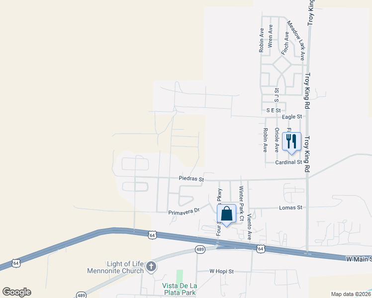 map of restaurants, bars, coffee shops, grocery stores, and more near 1320 Soaring Eagle Drive in Farmington