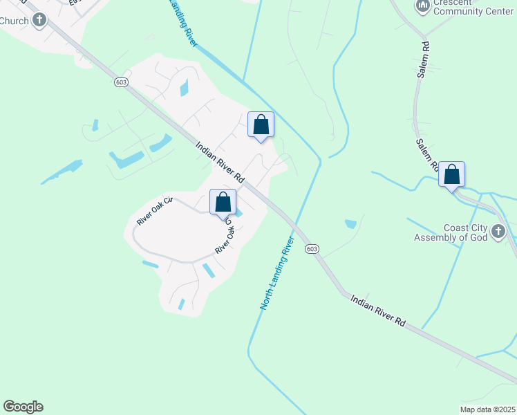 map of restaurants, bars, coffee shops, grocery stores, and more near 3704 Juniper Lane in Virginia Beach