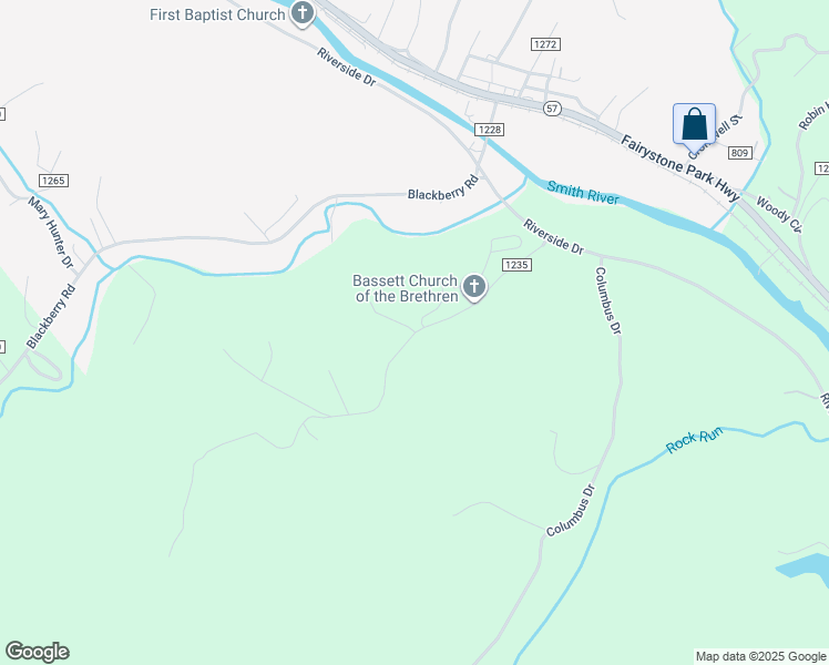 map of restaurants, bars, coffee shops, grocery stores, and more near 101 Oakhill Lane in Bassett