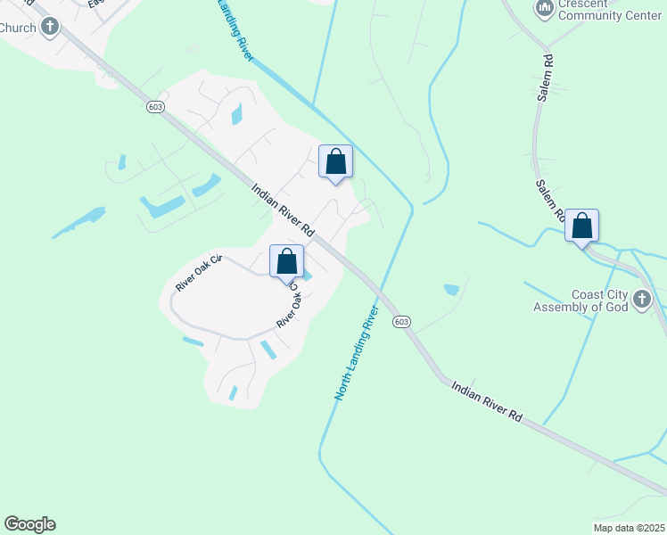 map of restaurants, bars, coffee shops, grocery stores, and more near 3704 Juniper Lane in Virginia Beach