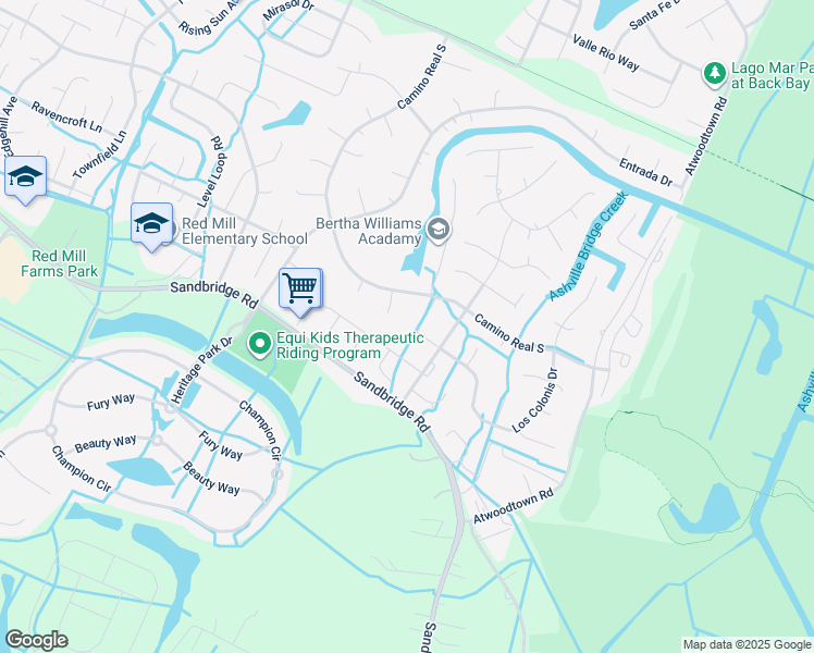 map of restaurants, bars, coffee shops, grocery stores, and more near 916 Estrella Court in Virginia Beach