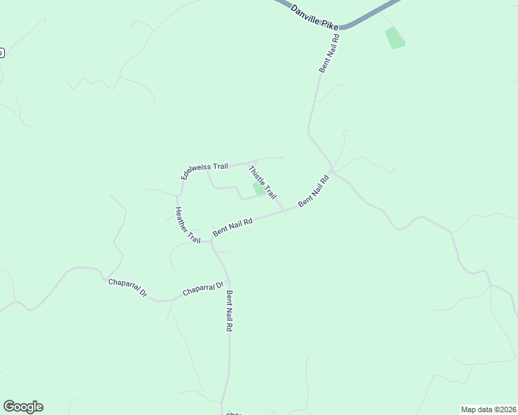 map of restaurants, bars, coffee shops, grocery stores, and more near Shamrock Trail in Hillsville