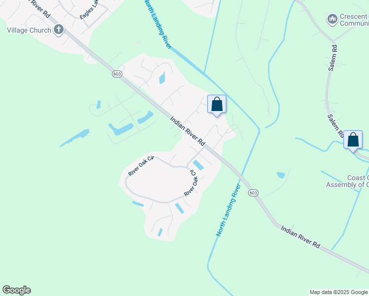 map of restaurants, bars, coffee shops, grocery stores, and more near 3733 Juniper Lane in Virginia Beach