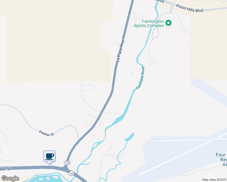 map of restaurants, bars, coffee shops, grocery stores, and more near 1819 New Mexico 170 in Farmington