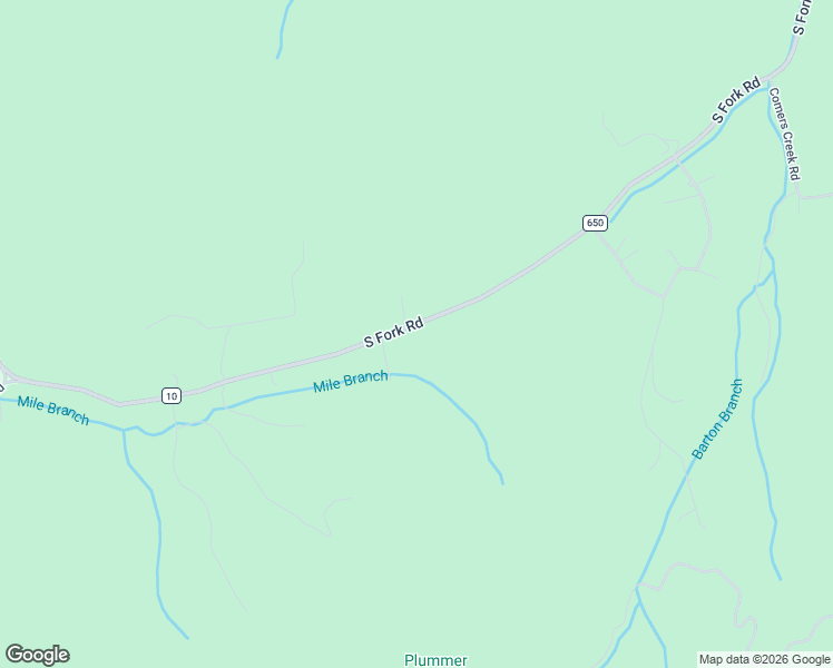 map of restaurants, bars, coffee shops, grocery stores, and more near 2610 South Fork Road in Marion