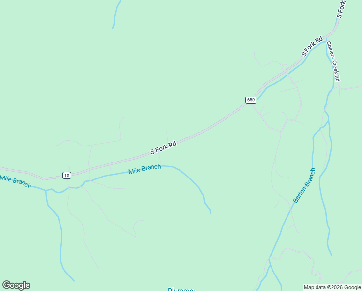 map of restaurants, bars, coffee shops, grocery stores, and more near 2610 South Fork Road in Marion