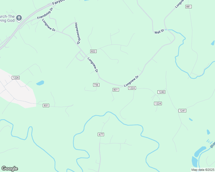 map of restaurants, bars, coffee shops, grocery stores, and more near Fairmont Drive in Bassett