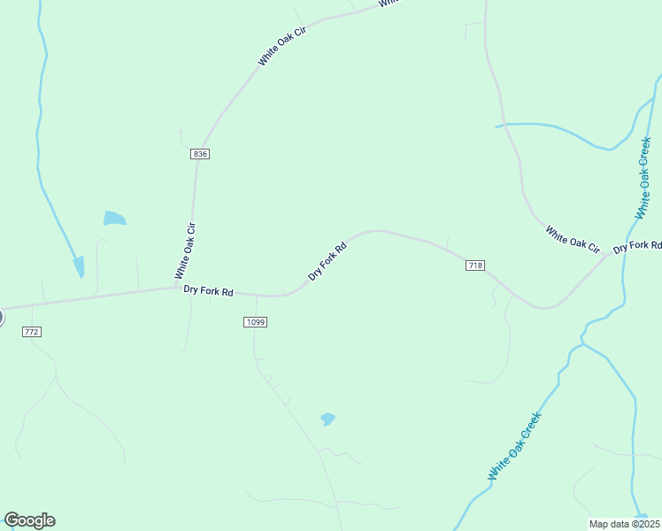 map of restaurants, bars, coffee shops, grocery stores, and more near 3125 Dry Fork Road in Dry Fork