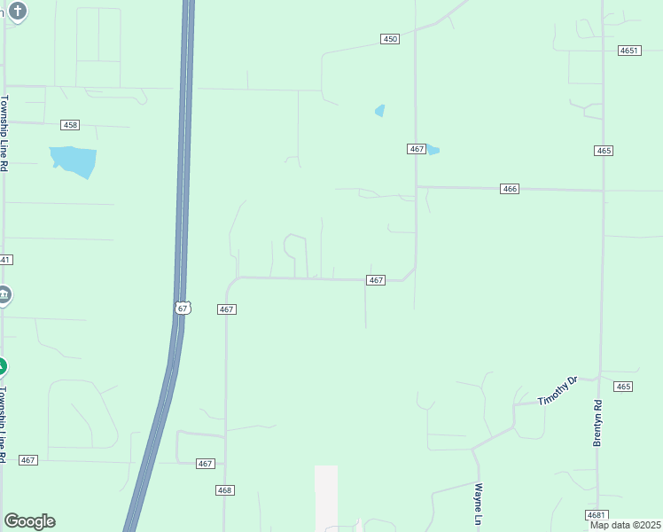 map of restaurants, bars, coffee shops, grocery stores, and more near 1155 County Road 467 in Poplar Bluff