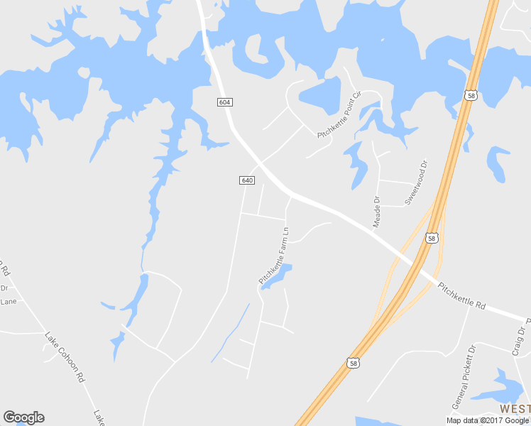 map of restaurants, bars, coffee shops, grocery stores, and more near 2100 Fieldbrook Place in Suffolk